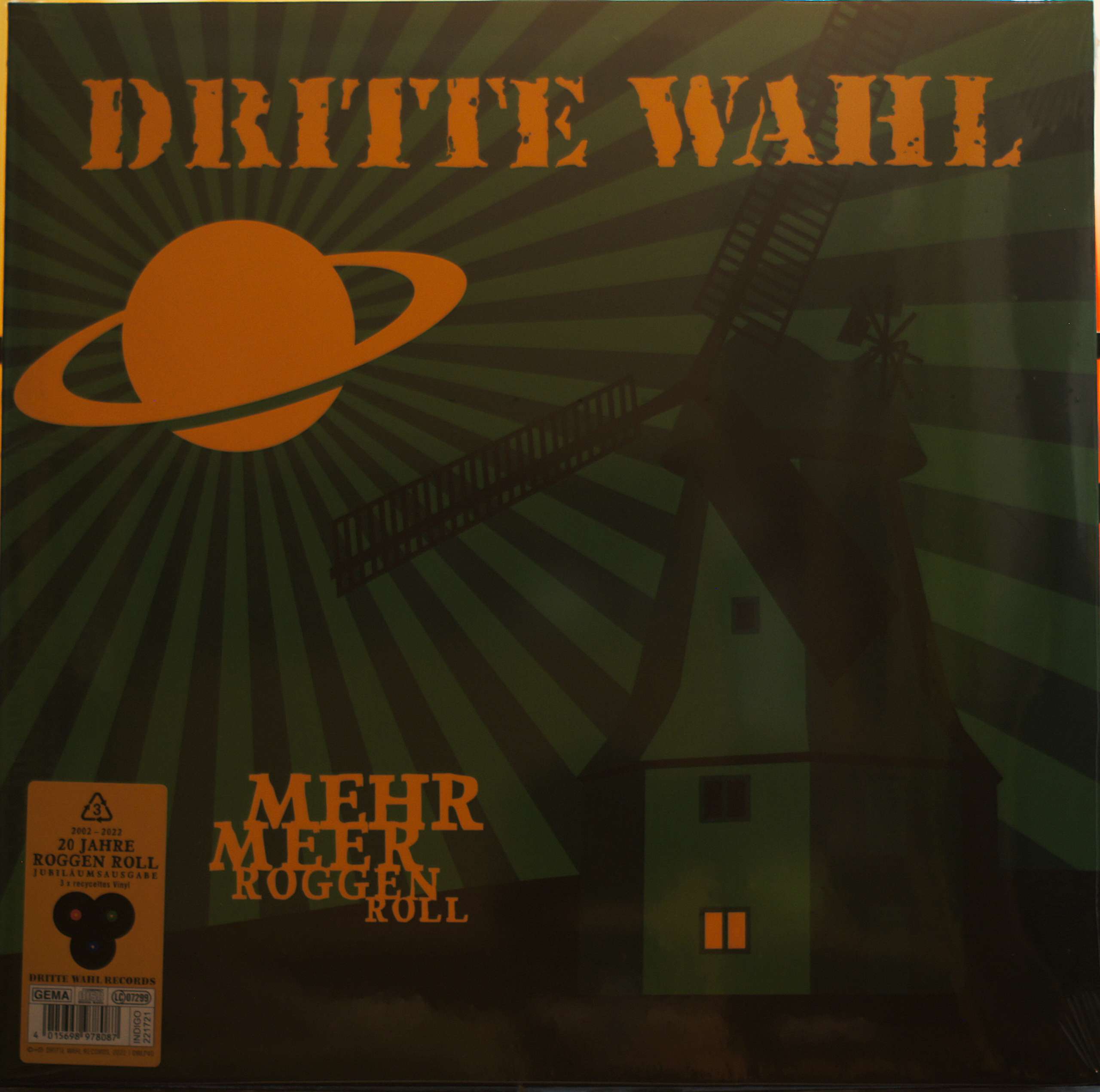 Dritte Wahl - Mehr Meer Roggen Roll (Vinyl)